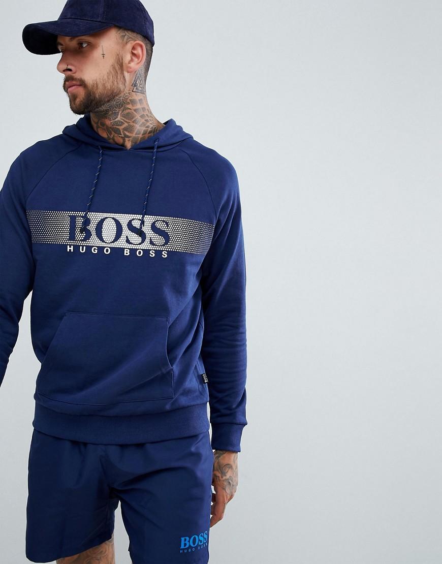 Hugo Boss Bodywear Hoodie - Navy | ModeSens