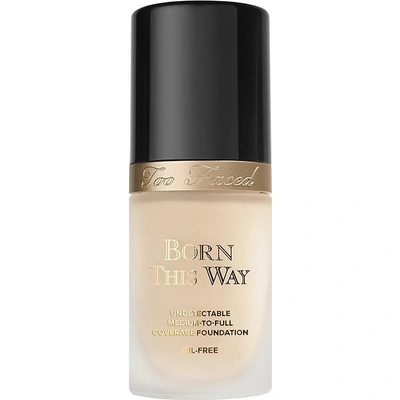 Shop Too Faced Pearl Born This Way Liquid Foundation 30ml In Almond