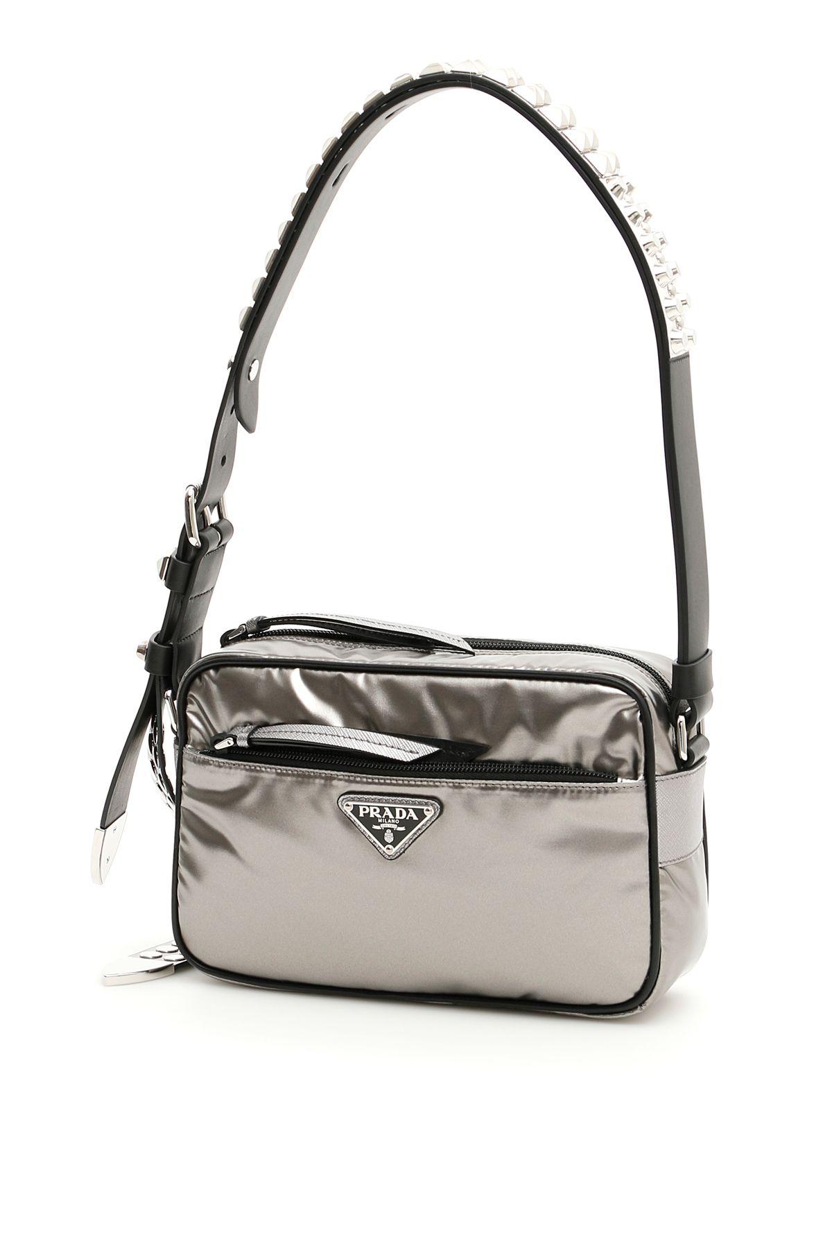 prada studded camera bag
