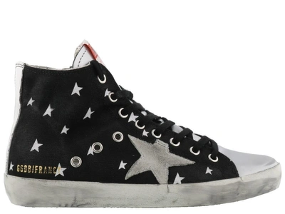 Shop Golden Goose Francy Sneakers In Cosmo Star Canvas-ice Star