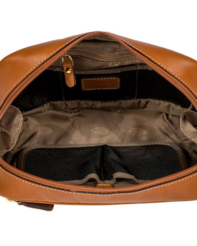 Shop Bric's Life Pelle Travel Case In Brown