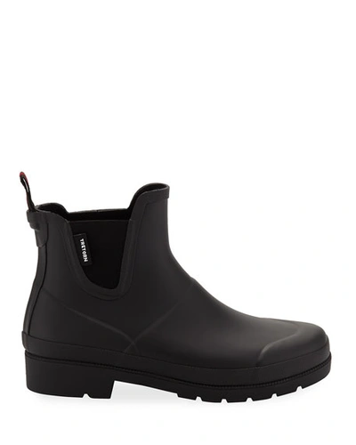 Shop Tretorn Lina Short Rubber Rain Boots In Black