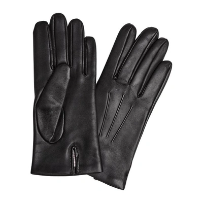 Shop Dents Bath Black Leather Gloves