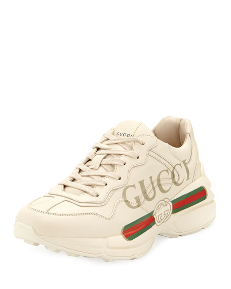 gucci white running shoes