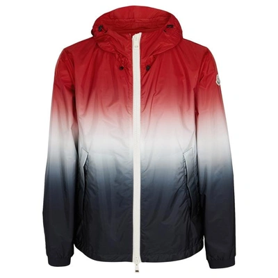Shop Moncler Red Dégradé Shell Jacket