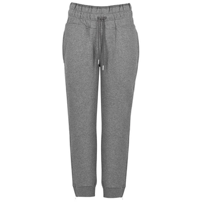 Shop Adidas By Stella Mccartney Adidas X Stella Mccartney Essentials Cotton-blend Sweatpants In Grey