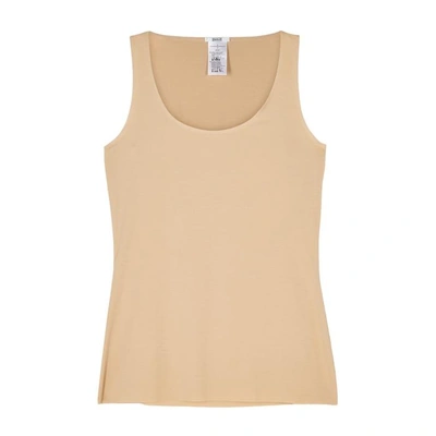 Shop Wolford Pure Almond Jersey Tank In Nude