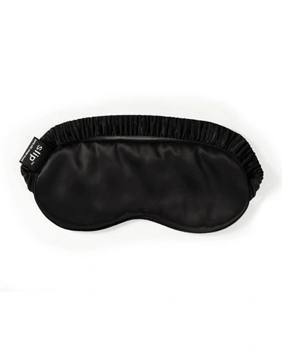 Shop Slip Silk Pure Silk Sleep Mask In Black