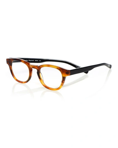 Shop Eyebobs Waylaid Square Acetate Readers In Clear