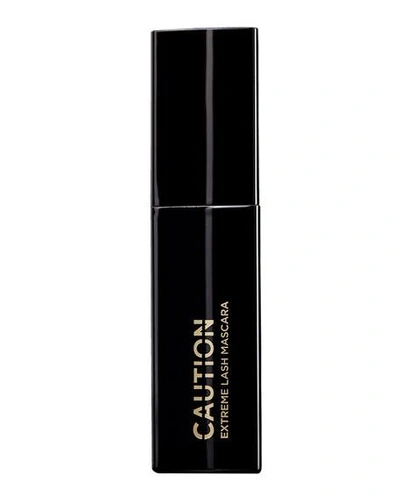 Shop Hourglass Caution Extreme Lash Mascara - Travel Size In Ultra Black
