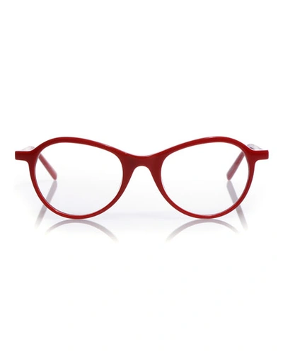 Shop Eyebobs Barbee Q Butterfly Acetate Reading Glasses In Red