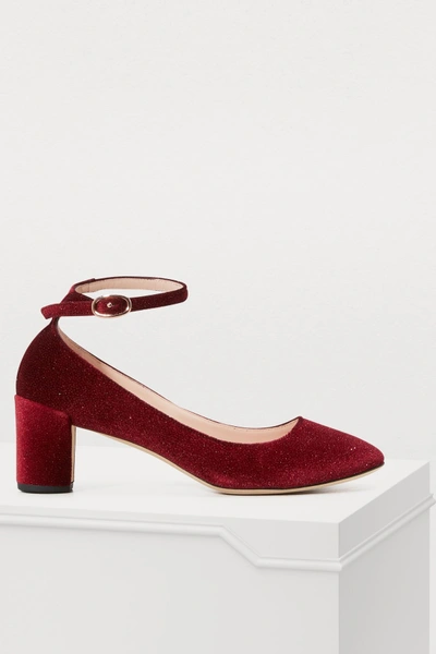 Shop Repetto Electra Mary-janes In Santal