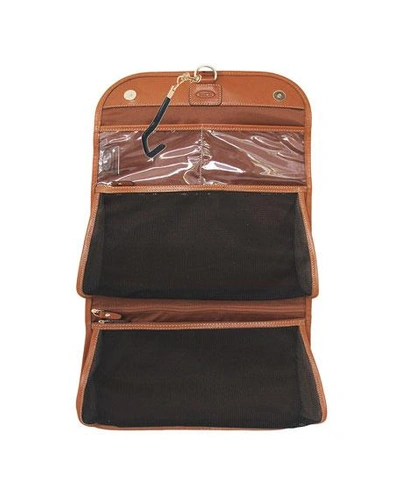 Shop Bric's Life Pelle Tri-fold Travel Case In Brown