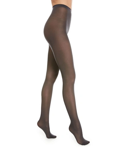 Shop Wolford Velvet Deluxe 50 Tights In Gray