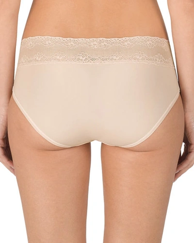 Shop Natori Bliss Perfection Maternity Bikini Briefs In Cameo Rose