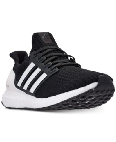 Shop Adidas Originals Adidas Men's Ultraboost Running Sneakers From Finish Line In Core Black / Cloud White