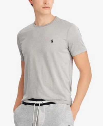 Shop Polo Ralph Lauren Men's Big & Tall Classic Fit Performance T-shirt In College Green