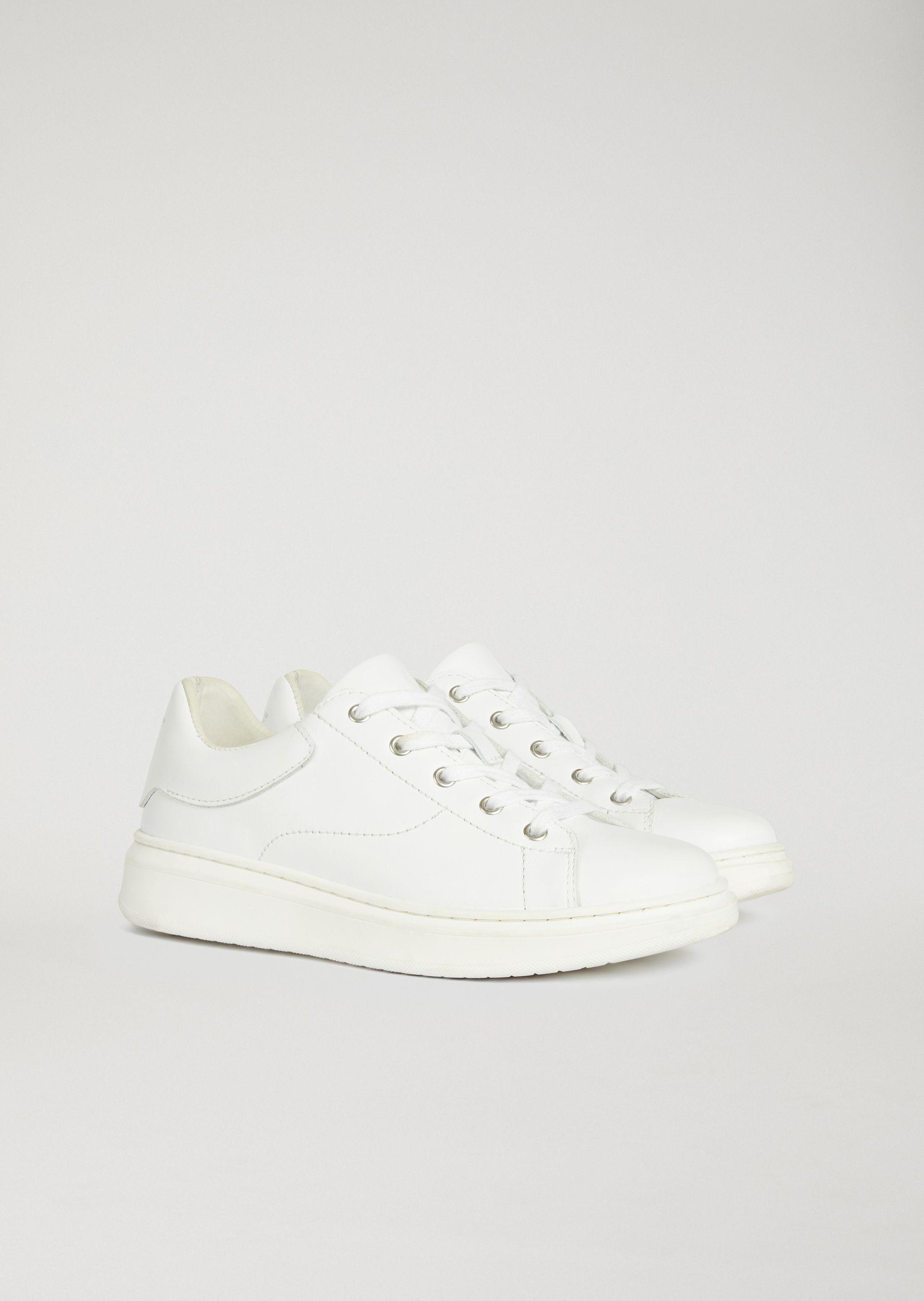 armani white sneakers
