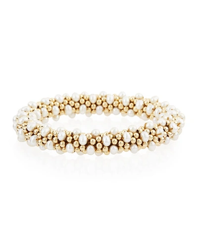 Shop Meredith Frederick Caroline 14k Gold & Pearl Bracelet