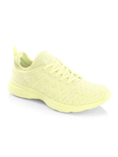 Shop Apl Athletic Propulsion Labs Techloom Phantom Sneakers In Sun Beam Yellow