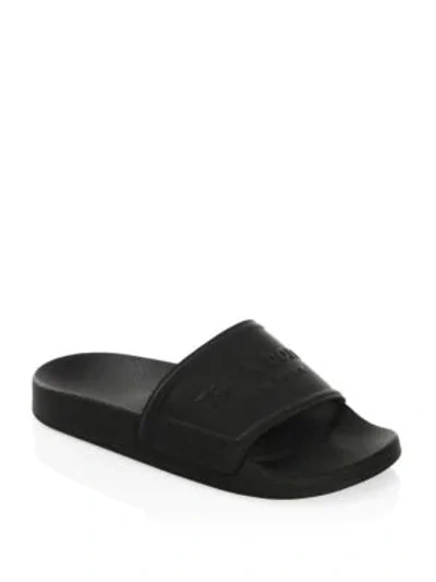 Shop Rag & Bone Slide Sandals In Black