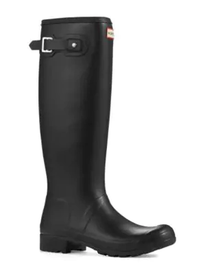 Shop Hunter Women's Original Tall Tour Rain Boots In Black