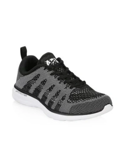 Shop Apl Athletic Propulsion Labs Techloom Pro Cashmere Sneakers In Metallic