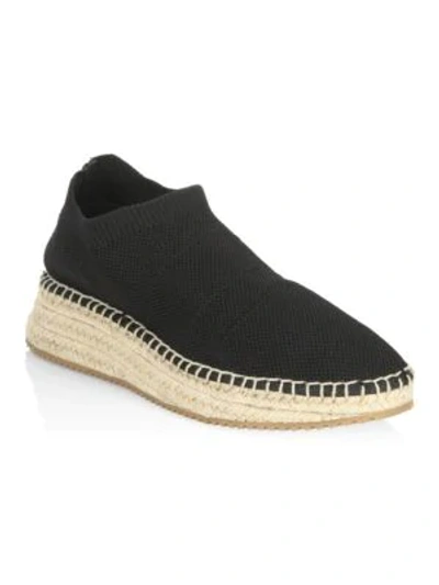 Shop Alexander Wang Dylan Low-top Espadrille Trainers In Black