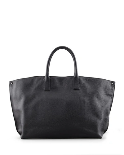Shop Akris Ai Cervo Medium Shopper Tote Bag In Black