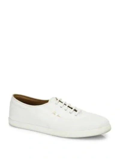 Shop The Row Dean Canvas Sneakers In White