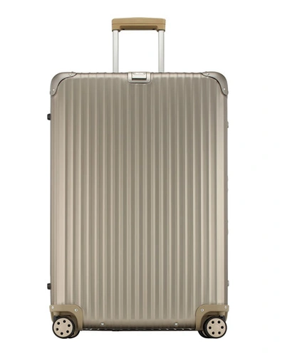 Shop Rimowa Topas Titanium 32" Multiwheel Luggage