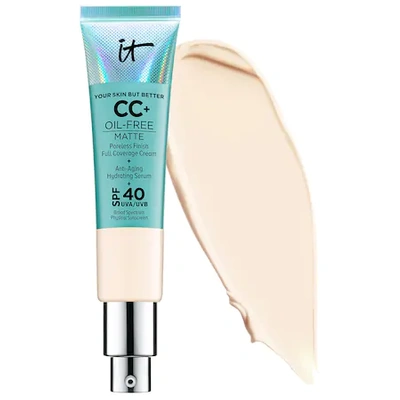 Shop It Cosmetics Cc+ Cream Oil-free Matte With Spf 40 Fair 1.08 oz/ 32 ml