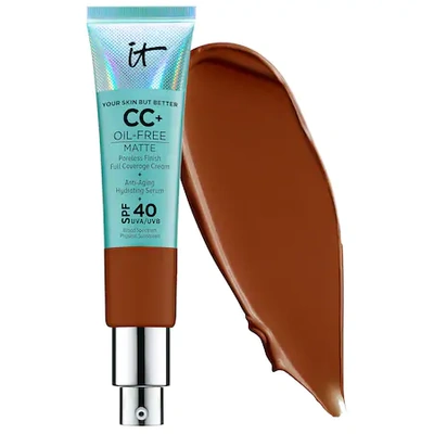 Shop It Cosmetics Cc+ Cream Oil-free Matte With Spf 40 Deep 1.08 oz/ 32 ml