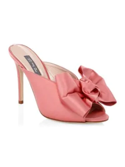 Shop Sjp By Sarah Jessica Parker Vesper Bow Mules In Pink