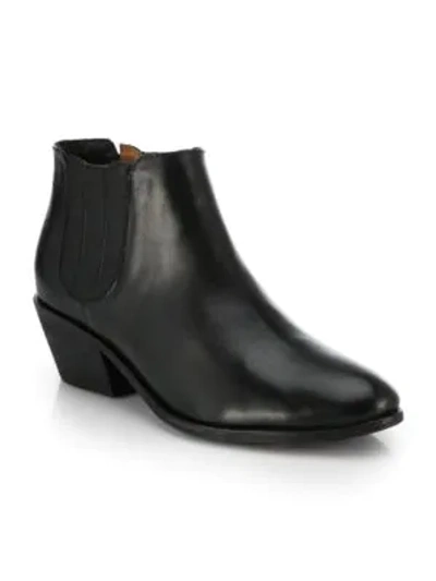 Shop Joie Barlow Leather Boots In Black