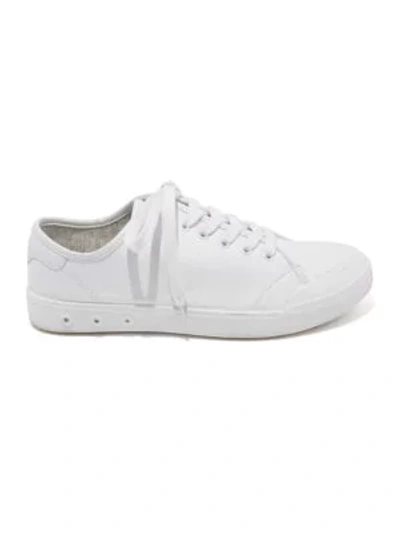Shop Rag & Bone Standard Issue Leather Sneakers In White
