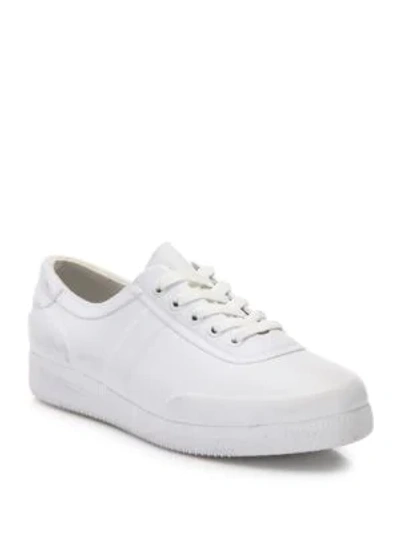 Shop Hunter Original Low-top Rubber Sneakers In White