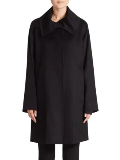 Shop Jane Post Cashmere Jane Coat In Black