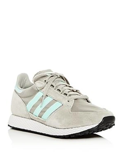 Shop Adidas Originals Women's Forest Grove Lace Up Sneakers In Sesame/cloud White/core Black