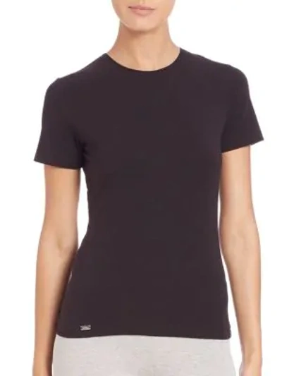 Shop La Perla New Project Short-sleeve Tee In Black