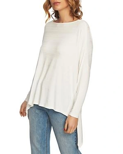 Shop 1.state Ribbed Tunic Top In Antique White
