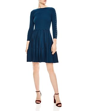 sandro fit and flare dress