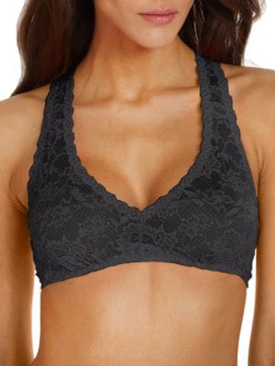 Shop Cosabella Never Say Never Racie Racerback Bra In Anthracite