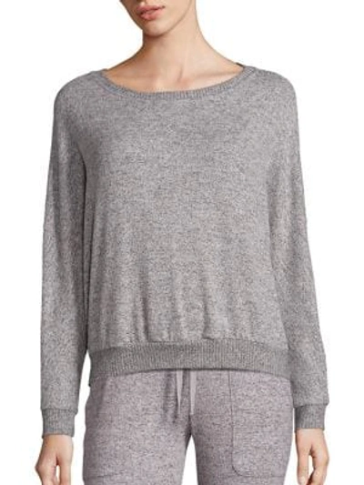 Shop Joie Jennina Sweatshirt In Heather Grey