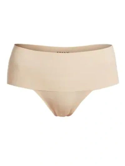 Shop Spanx Undie-tectable Shaping Thong In Soft Nude