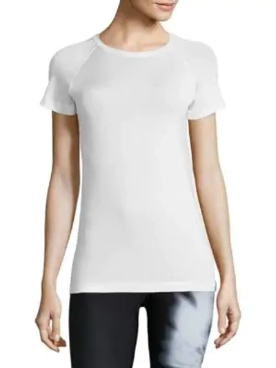 Shop Hpe Seamless Tee In White