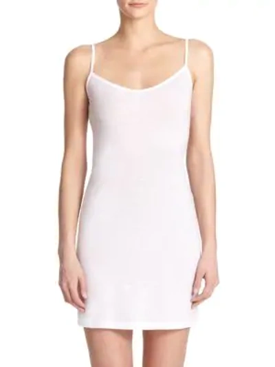 Shop Hanro Women's Ultralight Body Dress In White