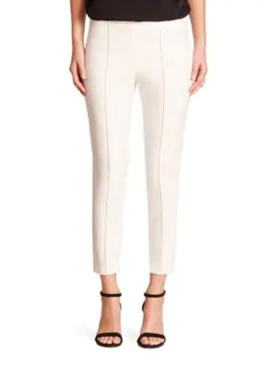 Shop Theory Alettah Skinny Pants In New Ivory