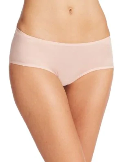 Shop Wolford Sheer Touch Brief In Rosepowder