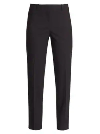 Shop Hugo Boss Tiluna Ankle-length Pants In Black